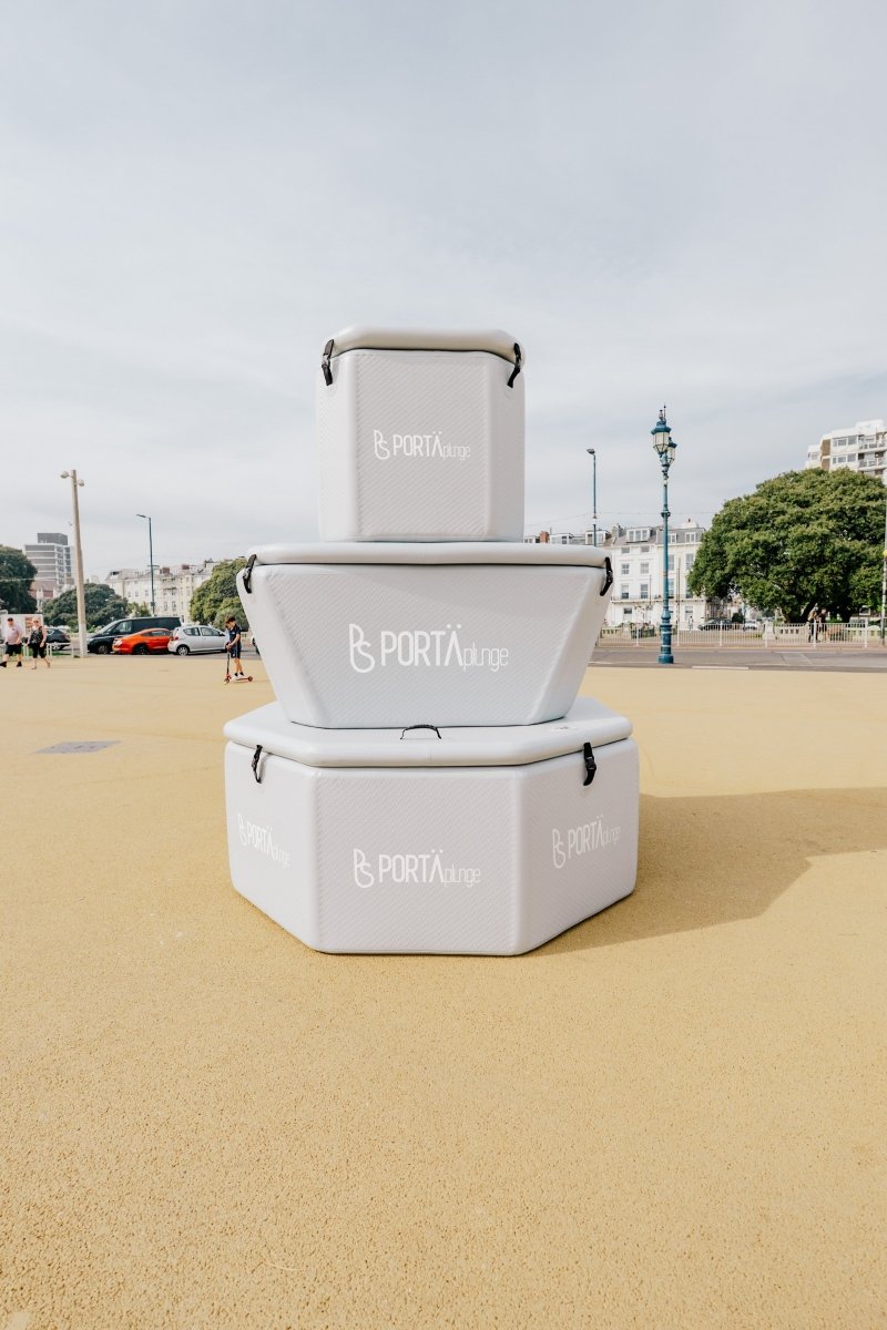 Discover cold water therapy with PortaPlunge portable plunge tub.