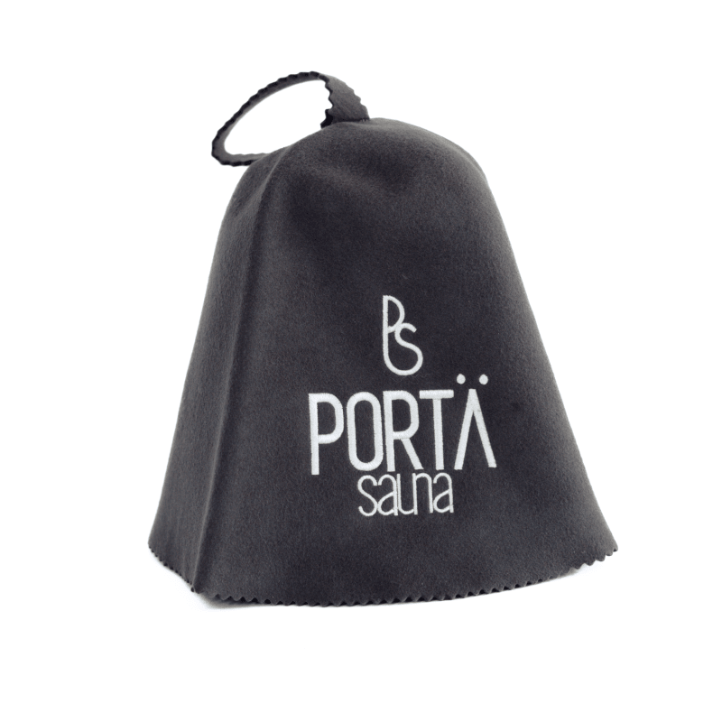 Merino Wool Sauna Hat | Grey - Moulded Fit