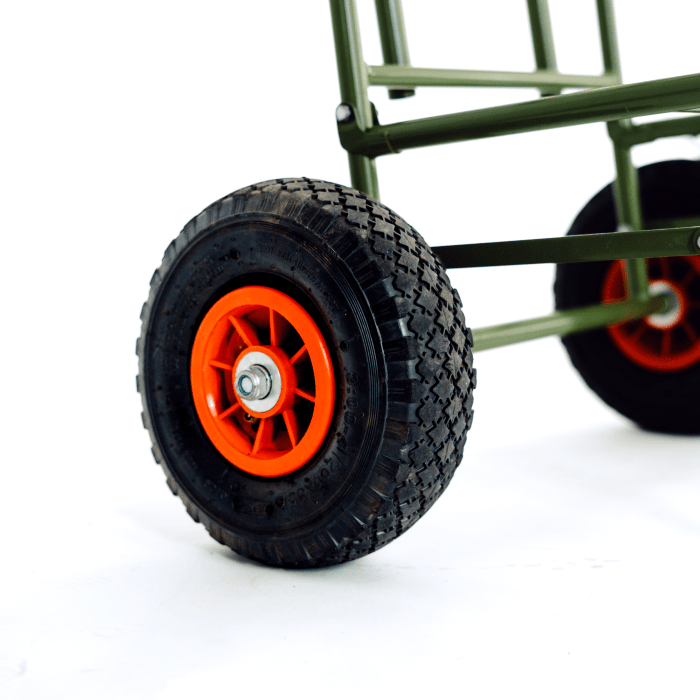 Heavy Duty Pneumatic Wheel Trolley