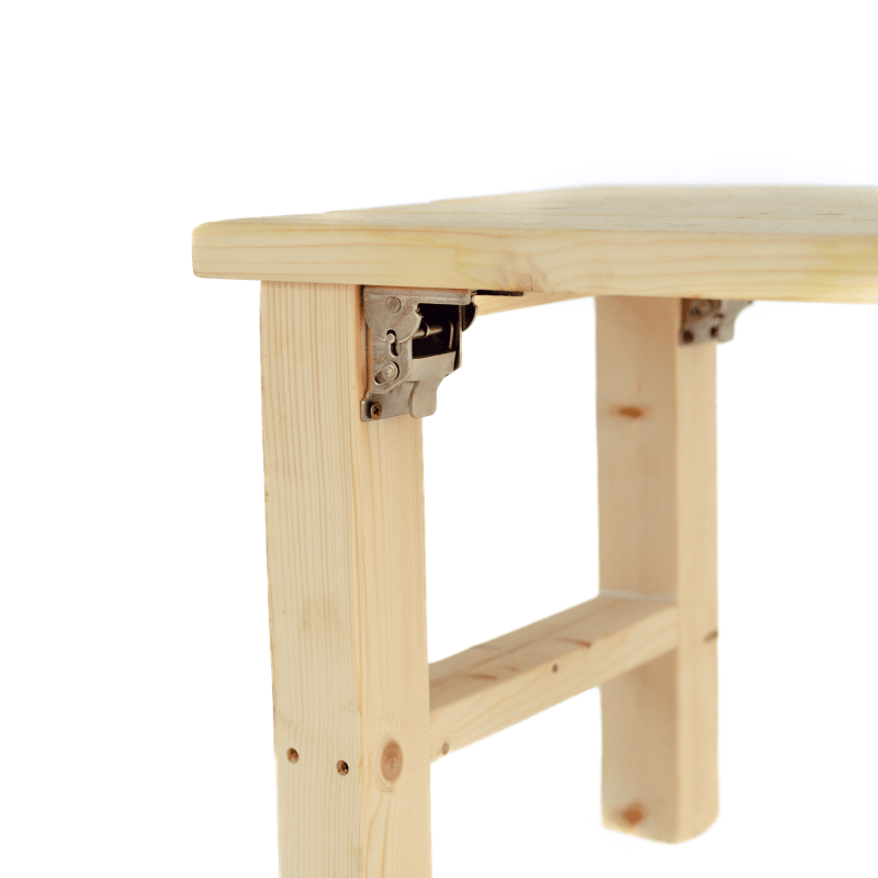 Folding Cedar Sauna Bench | Portable Sauna Seating