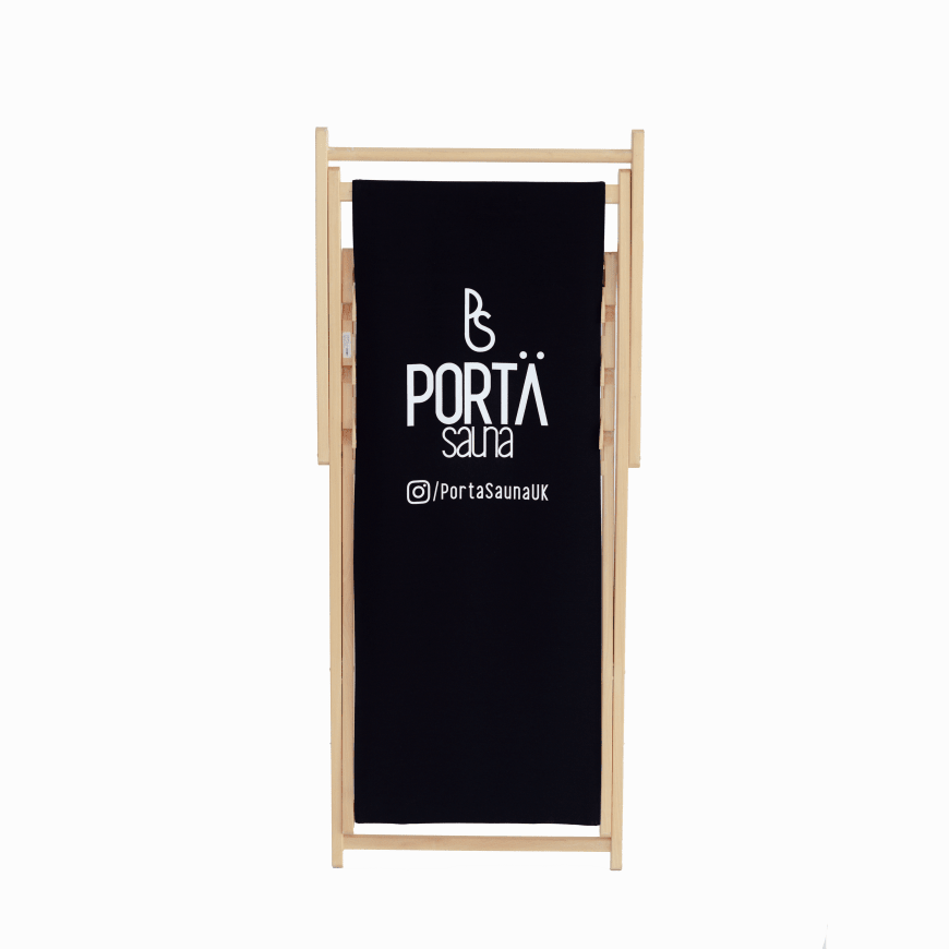 PortaSauna Classic Wooden Deck Chairs | Pair