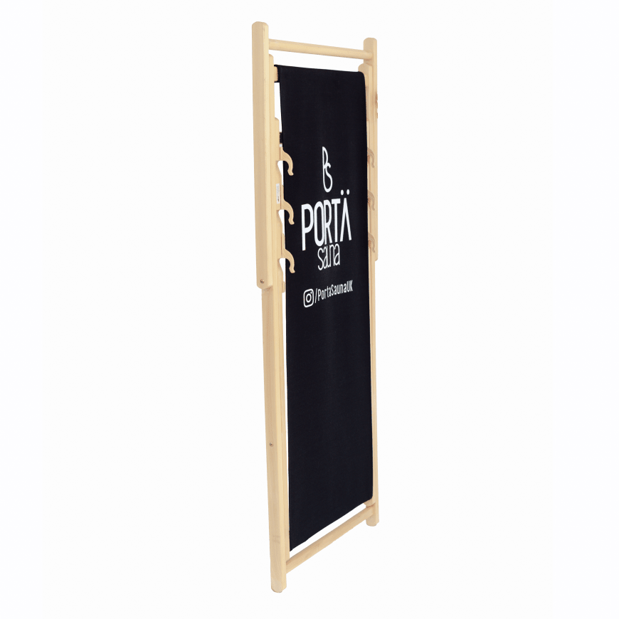 PortaSauna Classic Wooden Deck Chairs | Pair