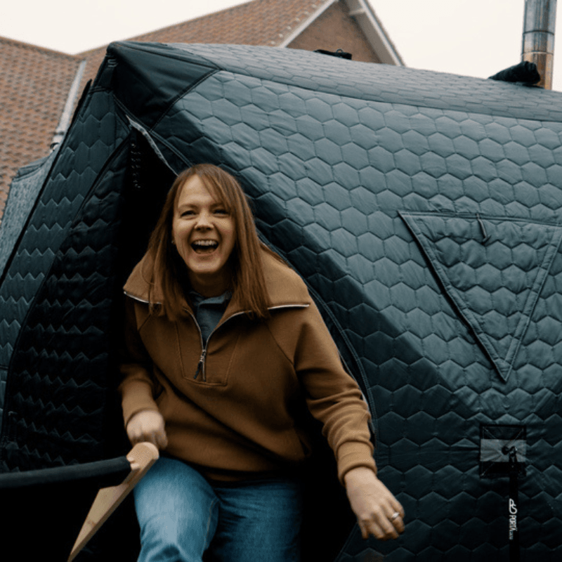 Deborah Carr - PortaSauna - Portable Sauna - British Sauna Society