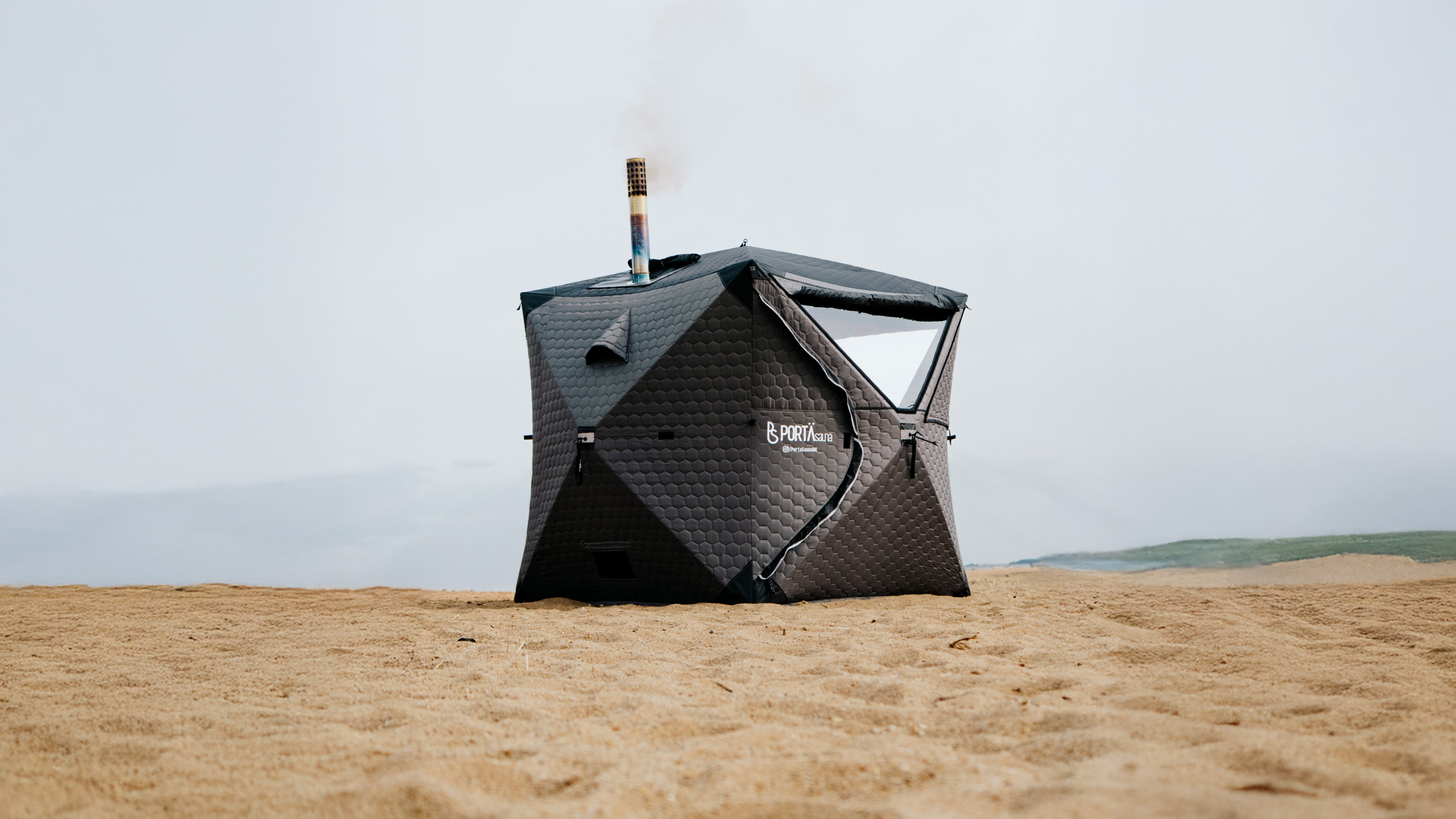 Denmark Portable Sauna on Beach