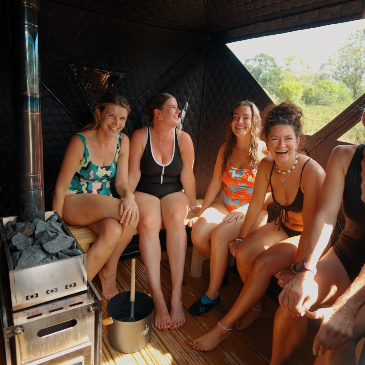 HEX | THE PORTABLE SAUNA |  ENTERPRISE – BUSINESS PACKAGE (4–6 People) - PortaSauna | The Portable Sauna