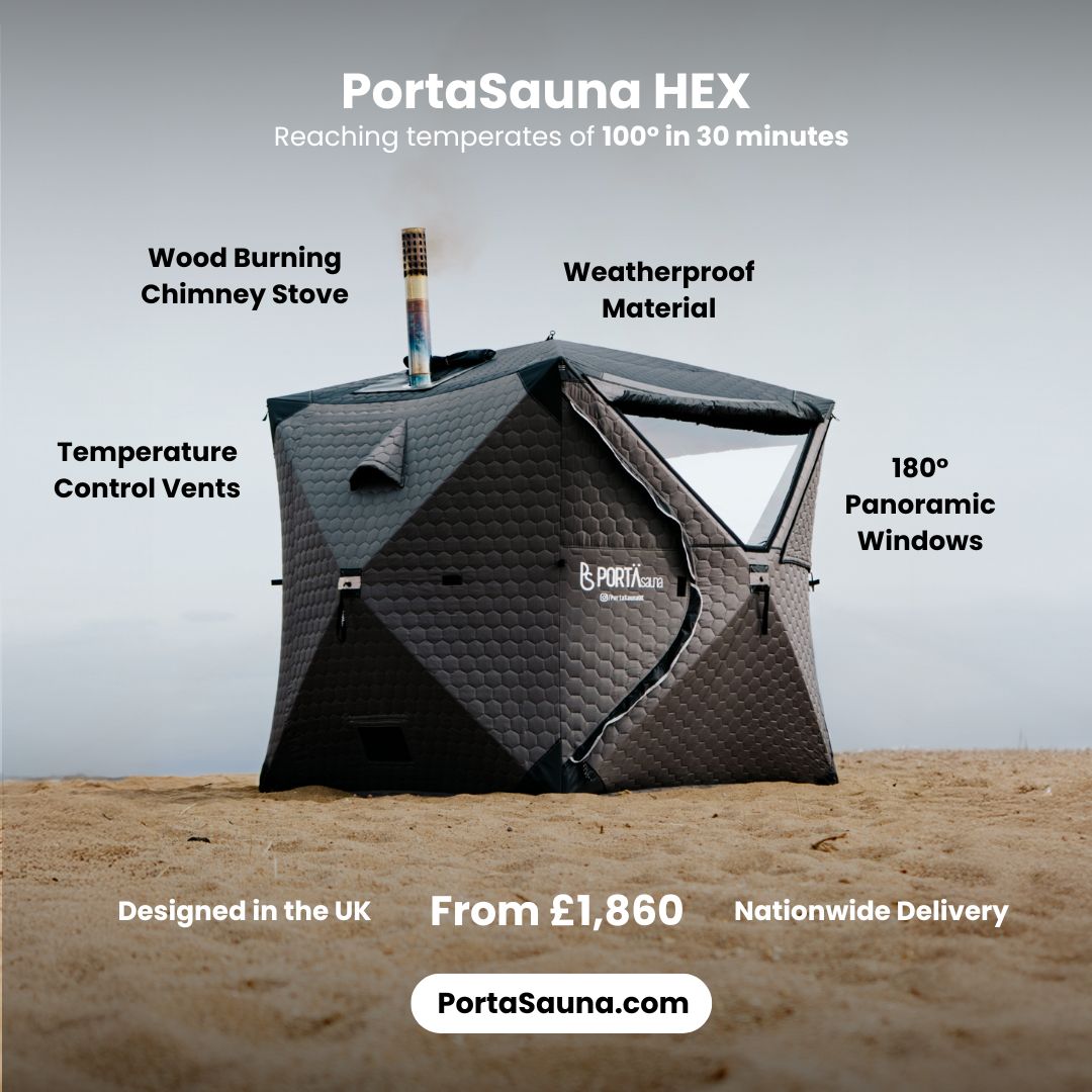HEX | THE PORTABLE SAUNA |  ENTERPRISE – BUSINESS PACKAGE (4–6 People) - PortaSauna | The Portable Sauna