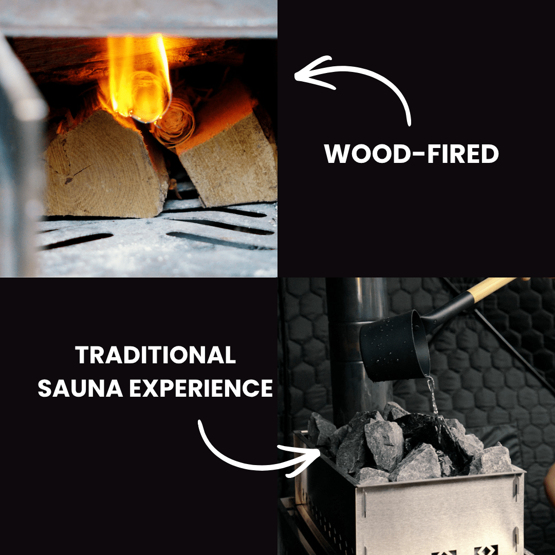 HEX Complete Wood-Fired Sauna Kit | Up to 6 People