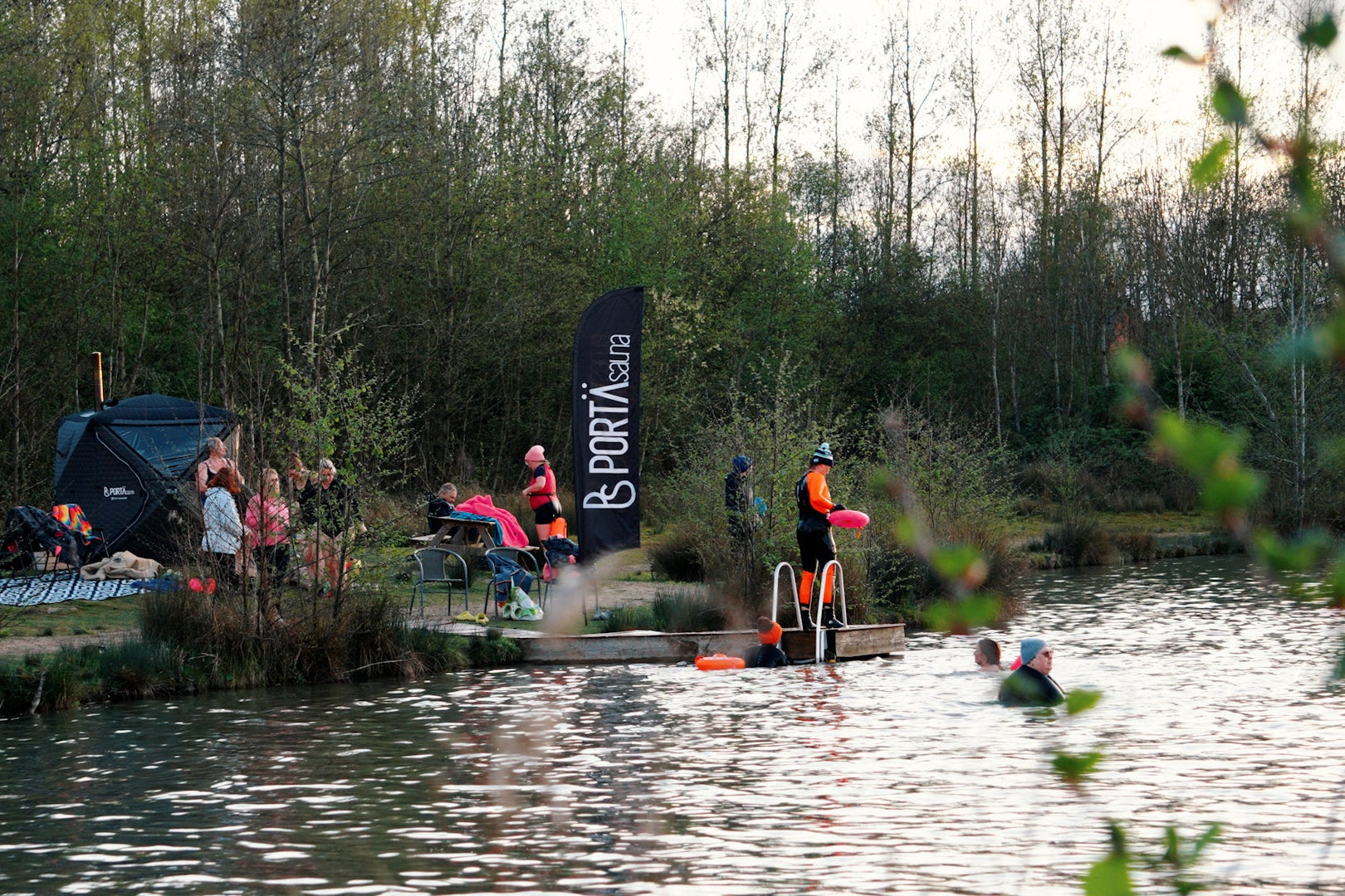 Portable Sauna Sauna Tent Wild Swimmers in Leicester