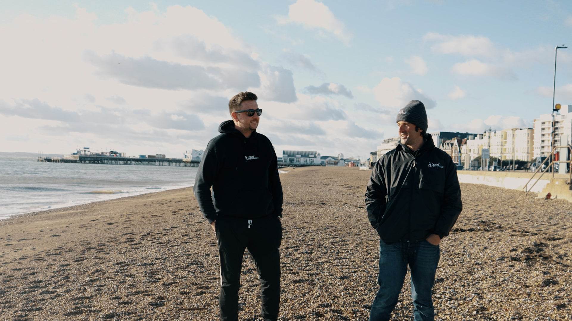 PortaSauna on Beach - Jordan Boon - Harry Beardsley