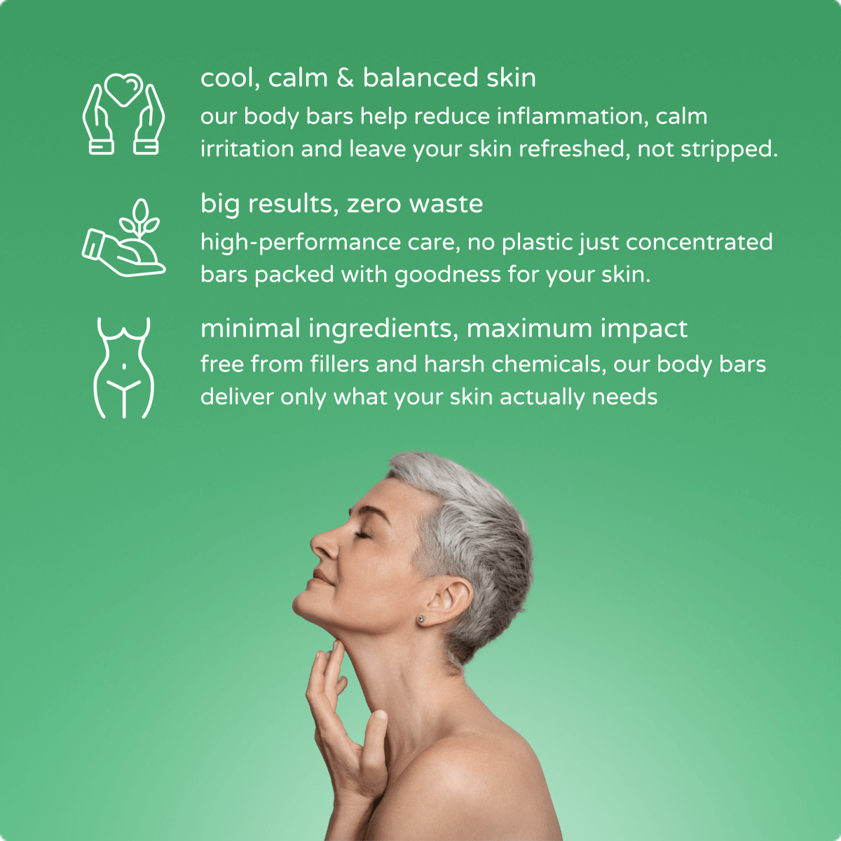 peppermint refresh | in control | fresh air | hair, face & body travel set.