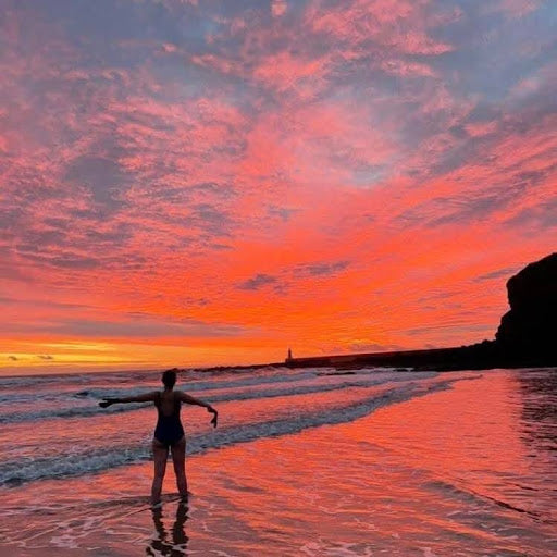 Sunrise Sauna On Beach