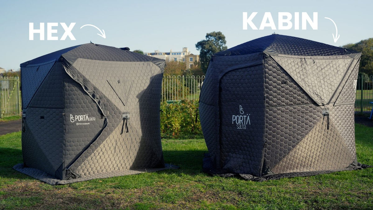 HEX vs KABIN: Which Portable Sauna Tent Is Right for You?