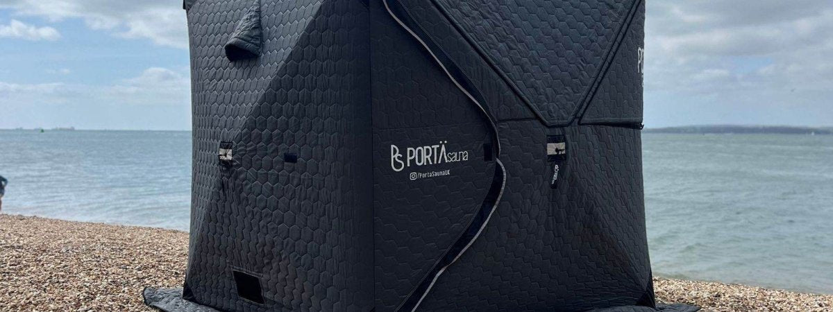 PortaSauna wood-fired portable sauna tents for garden and outdoor use