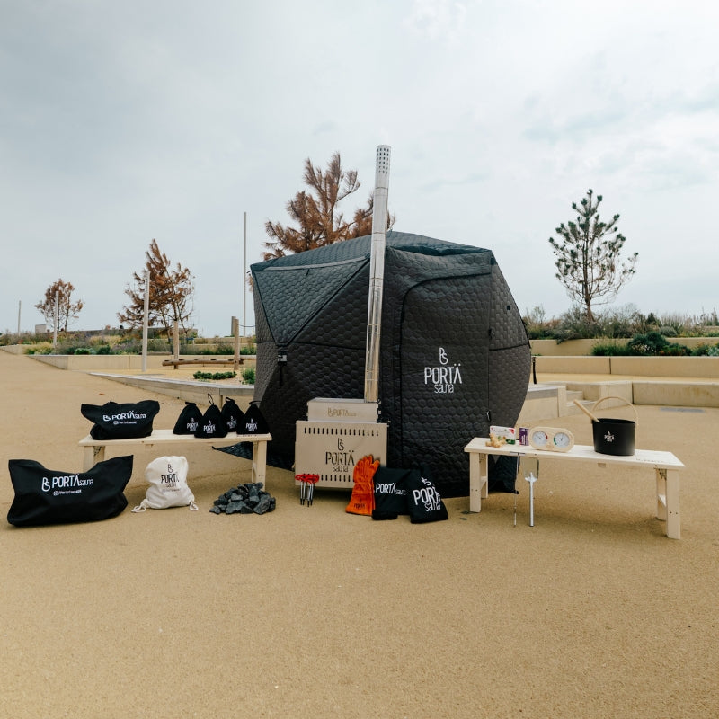KABIN - The Portable Sauna Tent - Full Package - 6 - 8 Persons