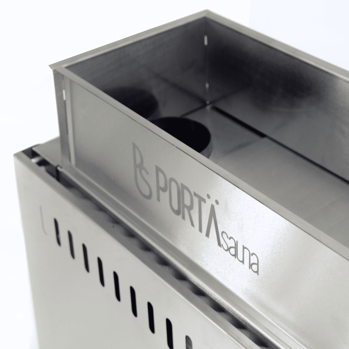 430 Stainless Steel Wood Burning Stove with Rock Box