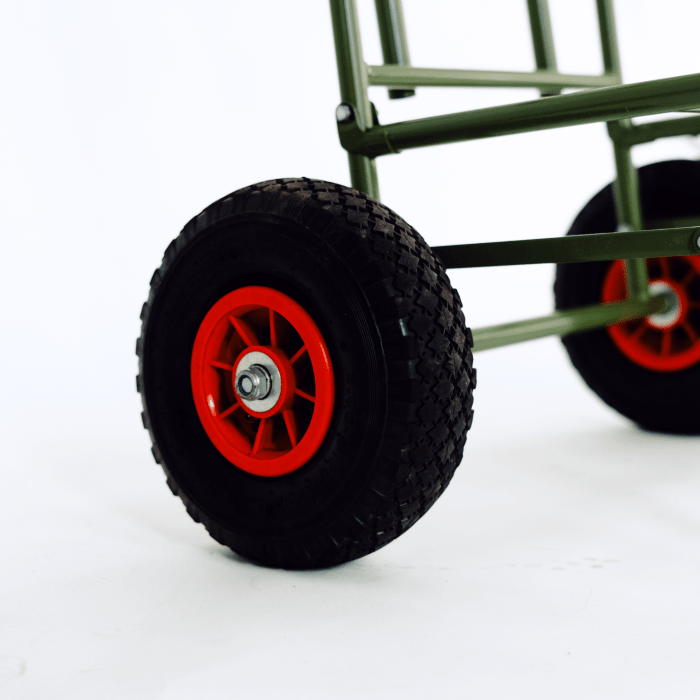 Heavy Duty Pneumatic Wheel Trolley