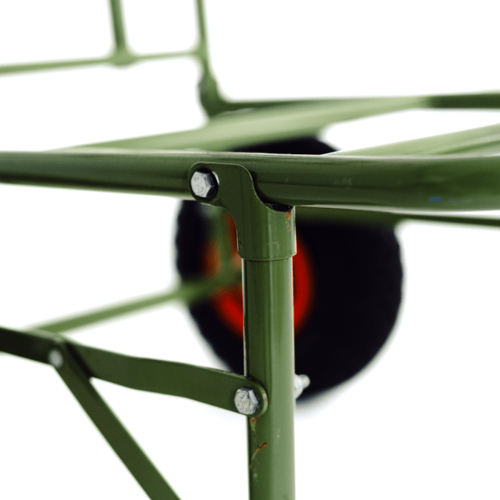 Heavy Duty Pneumatic Wheel Trolley