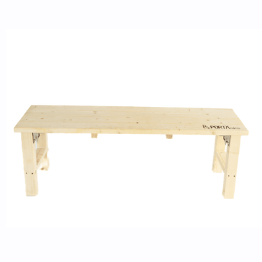 Folding Cedar Sauna Bench | Portable Sauna Seating