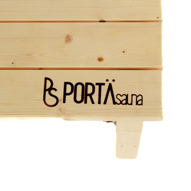 Folding Cedar Sauna Bench | Portable Sauna Seating