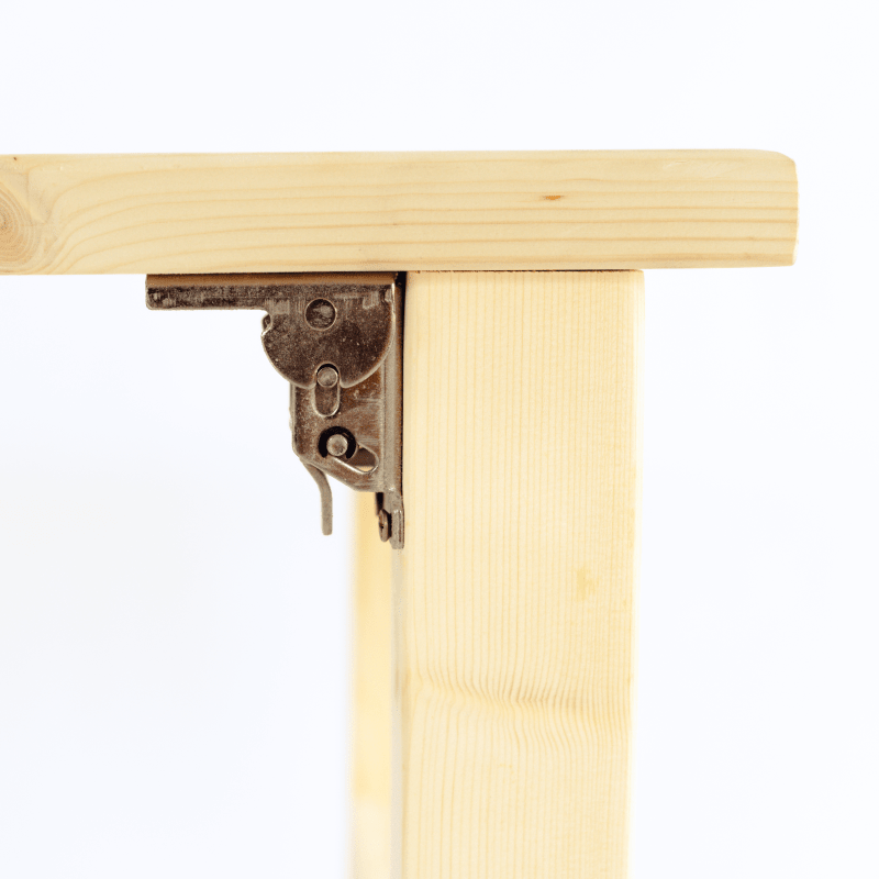 Folding Cedar Sauna Bench | Portable Sauna Seating