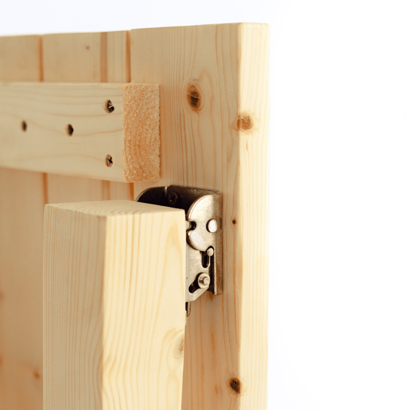 Folding Cedar Sauna Bench | Portable Sauna Seating