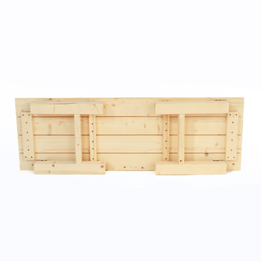 Folding Cedar Sauna Bench | Portable Sauna Seating