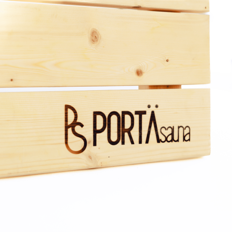 Folding Cedar Sauna Bench | Portable Sauna Seating
