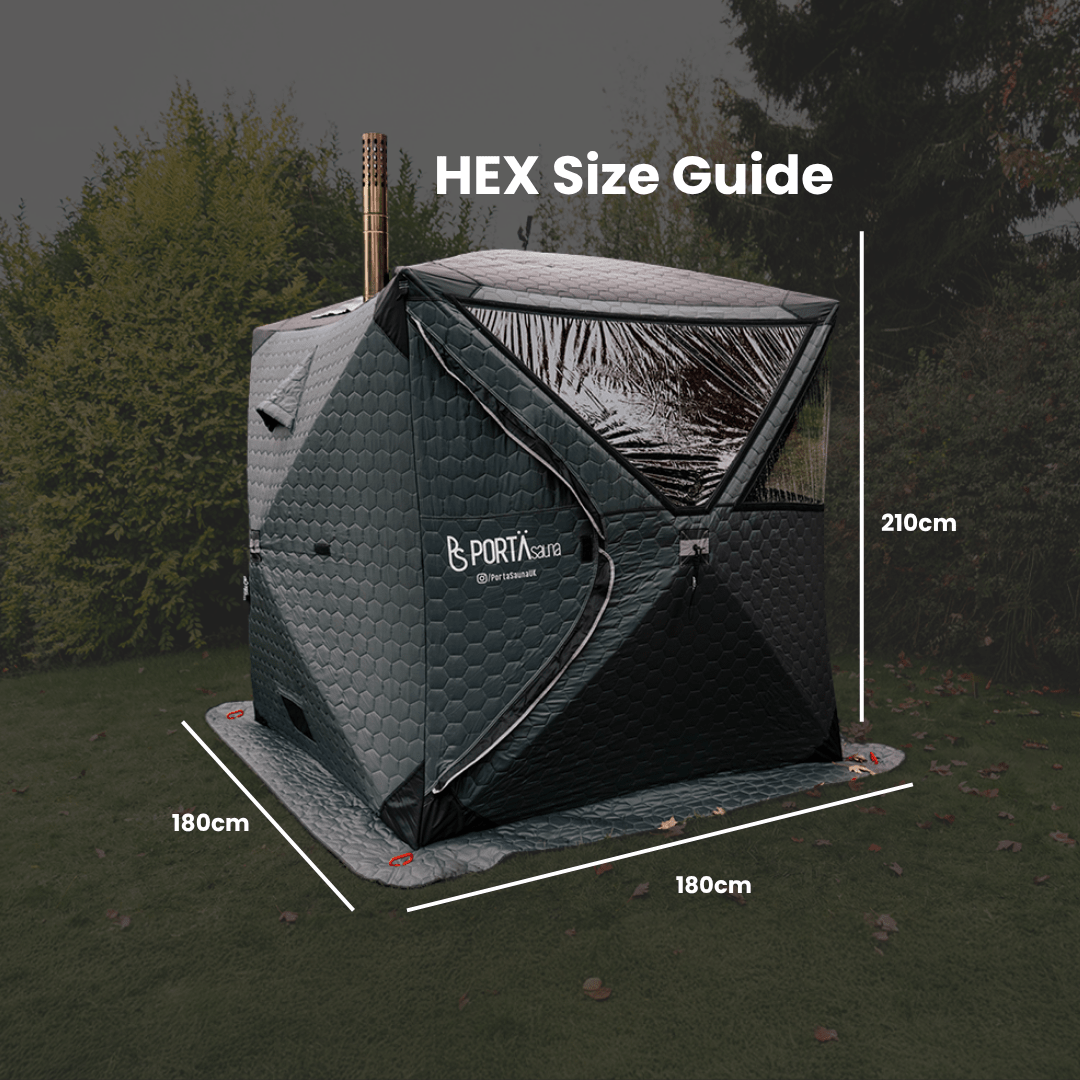 HEX Complete Wood-Fired Sauna Kit | Up to 6 People