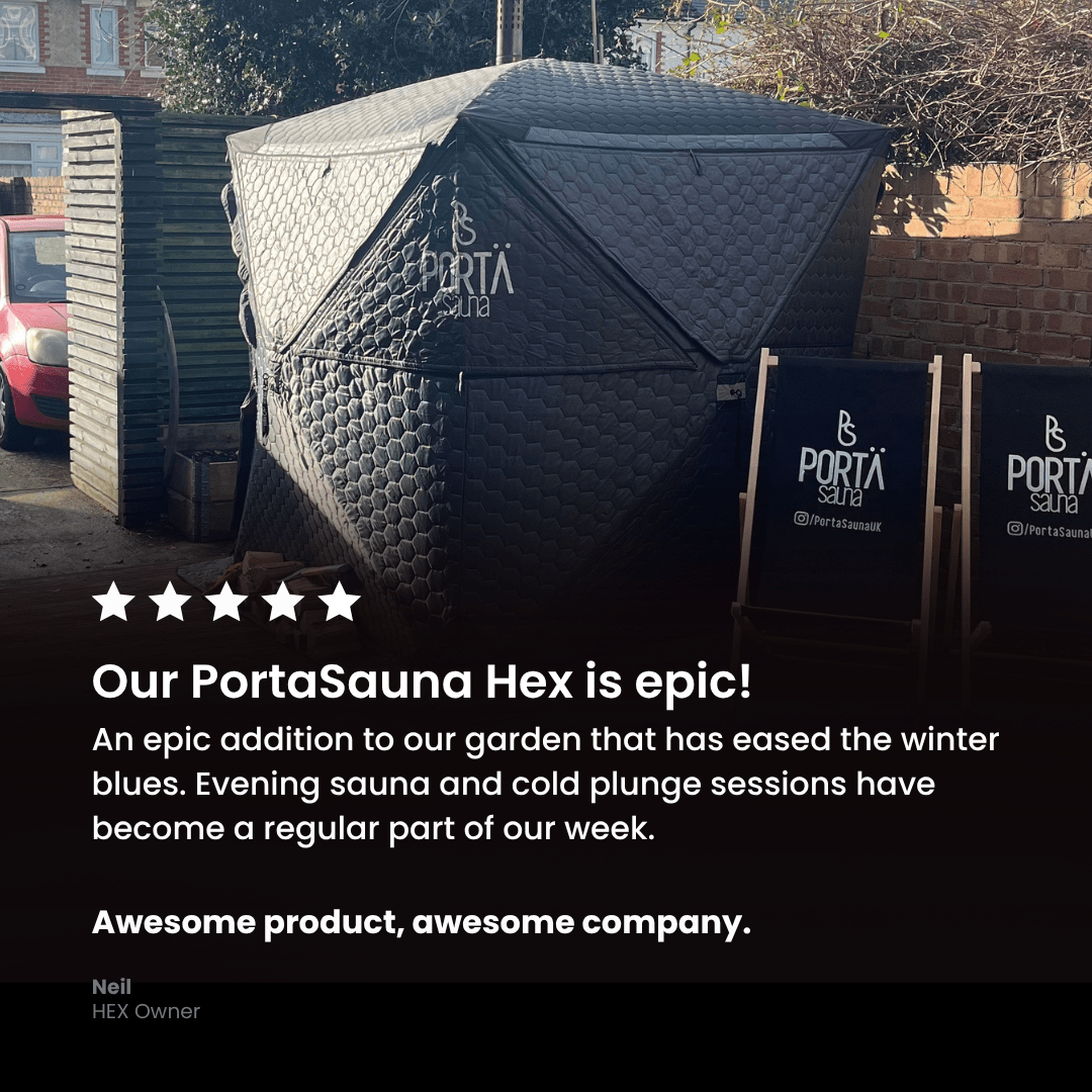 HEX Complete Wood-Fired Sauna Kit | Up to 6 People