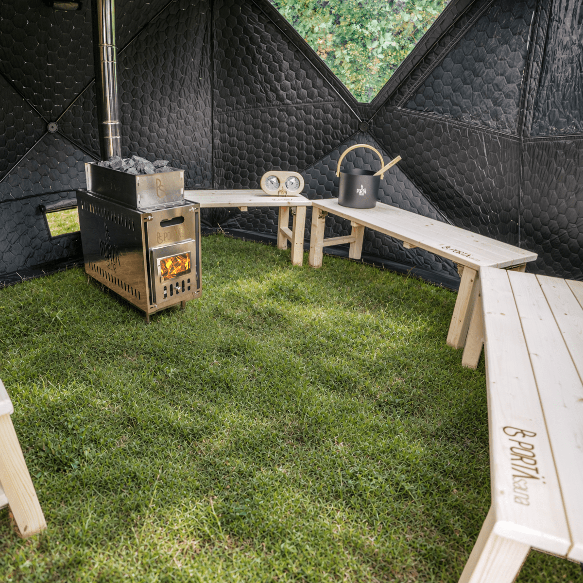 KABINXL Complete Wood-Fired Sauna Kit | Up to 12 People