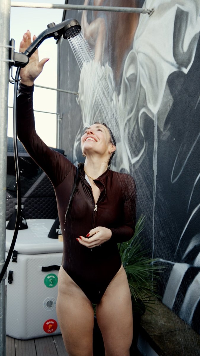 Portable Sauna Shower | PortaSauna Outdoor Shower Kit