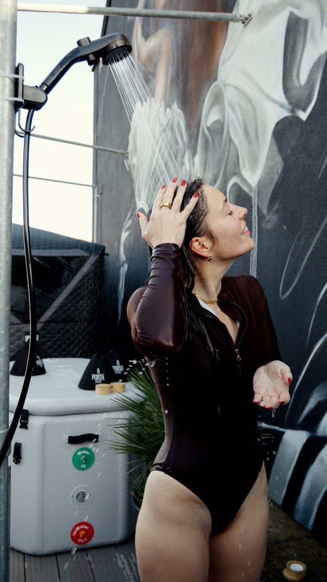 Portable Sauna Shower | PortaSauna Outdoor Shower Kit