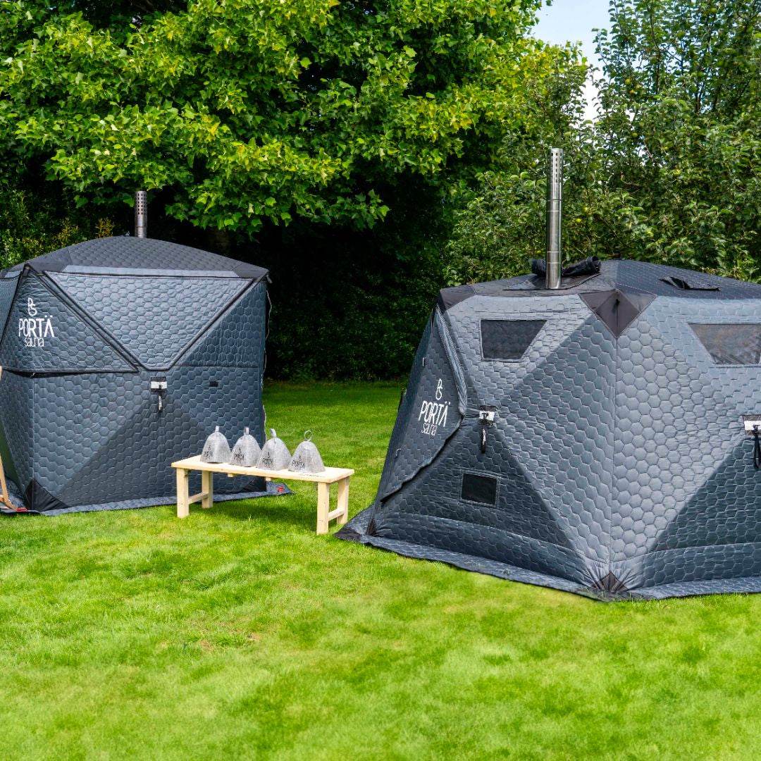 PortaSauna | HEXXL - The Portable Sauna - 8 - 10 Persons - PortaSauna | The Portable Sauna