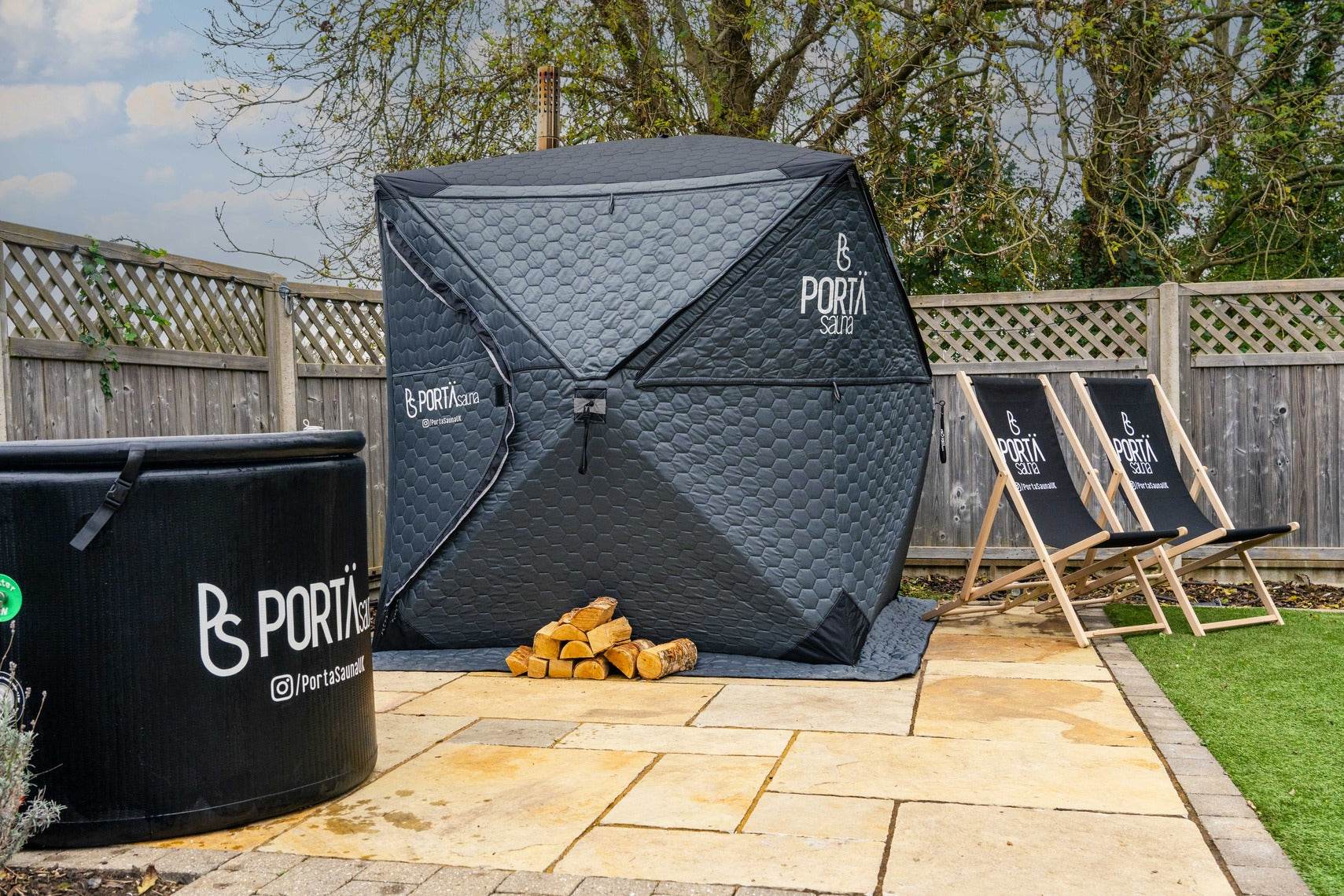PortaSauna | HEX & Plunge - Ultimate Wellness Package - PortaSauna | The Portable Sauna