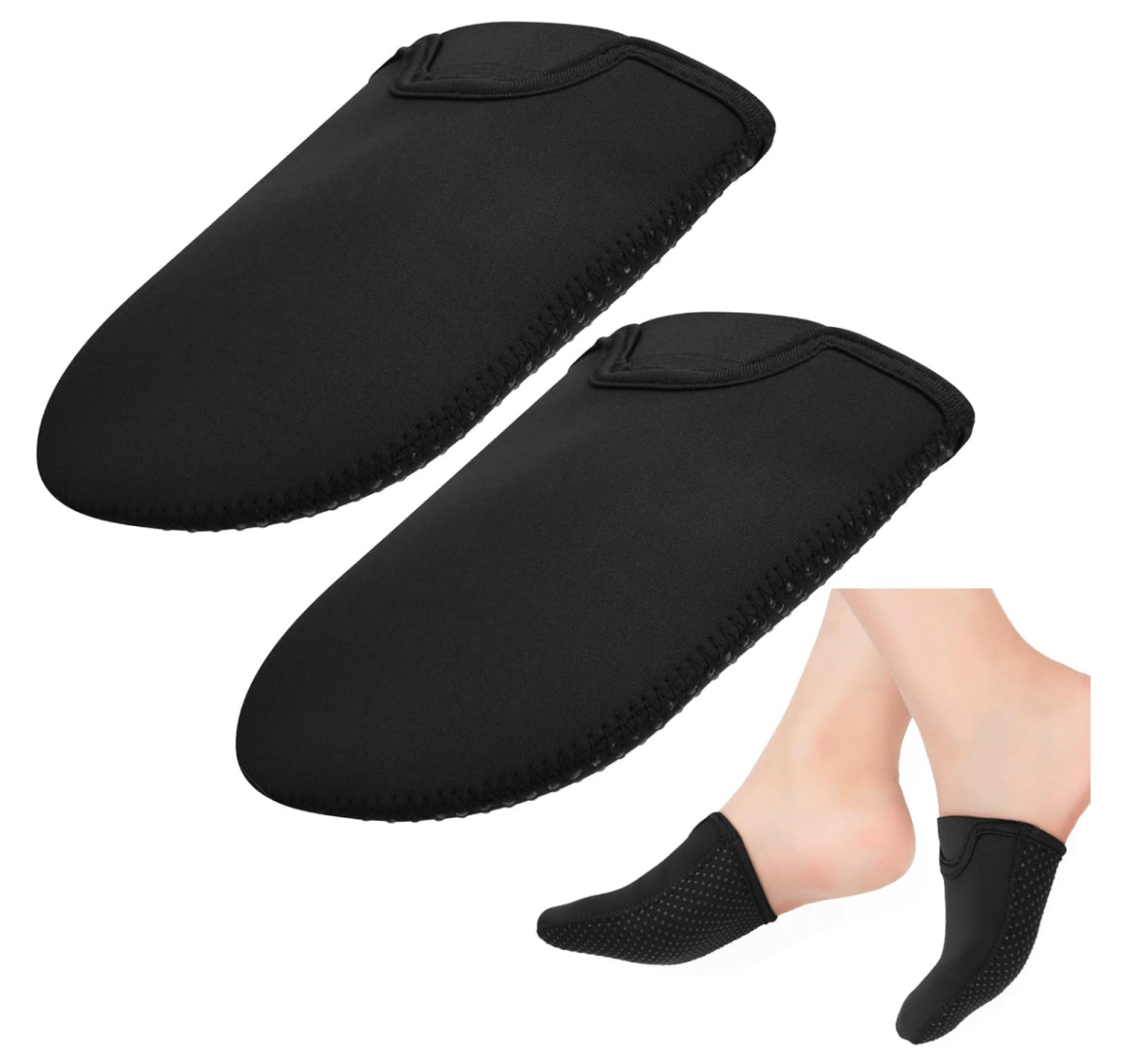 PortaPlunge Neoprene Toe Caps | Toe Warmers for Cold Plunging