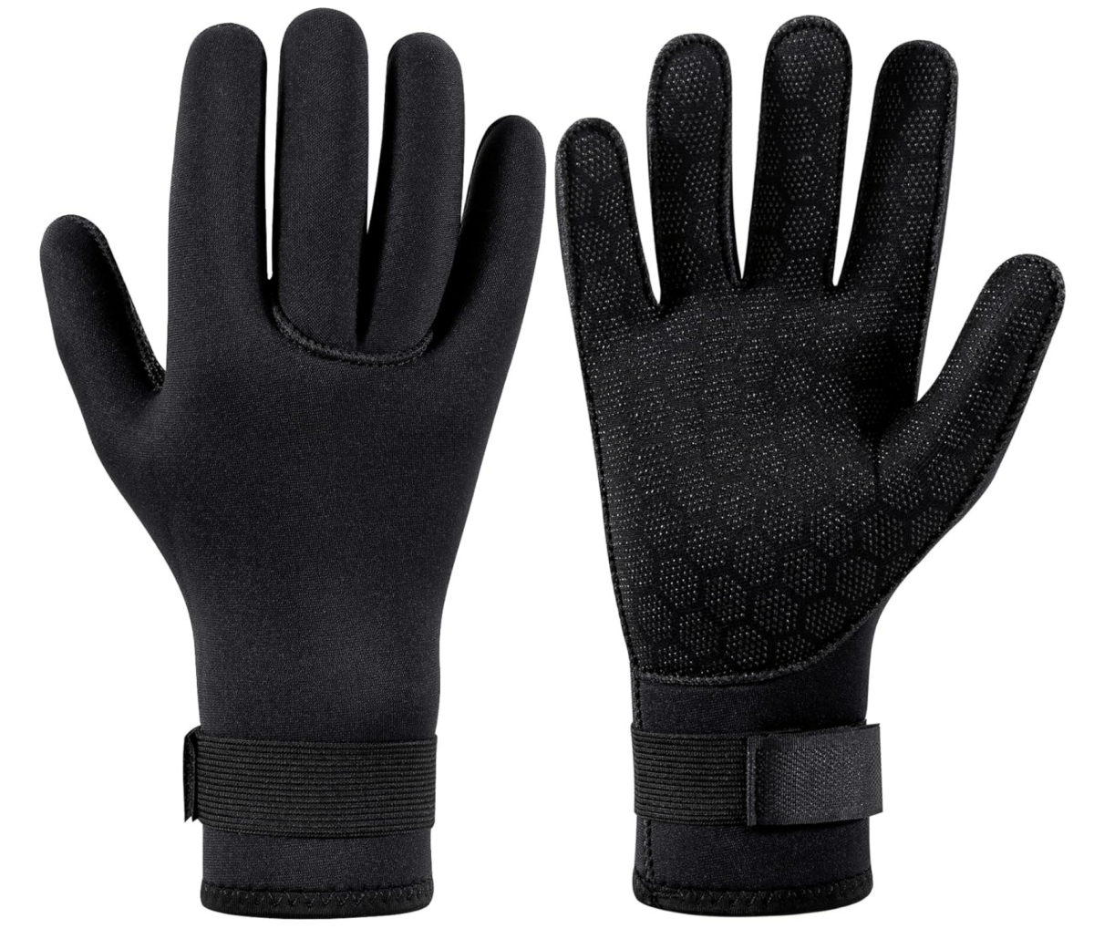 PortaPlunge Neoprene Cold Plunge Gloves | Thermal Ice Bath Gloves