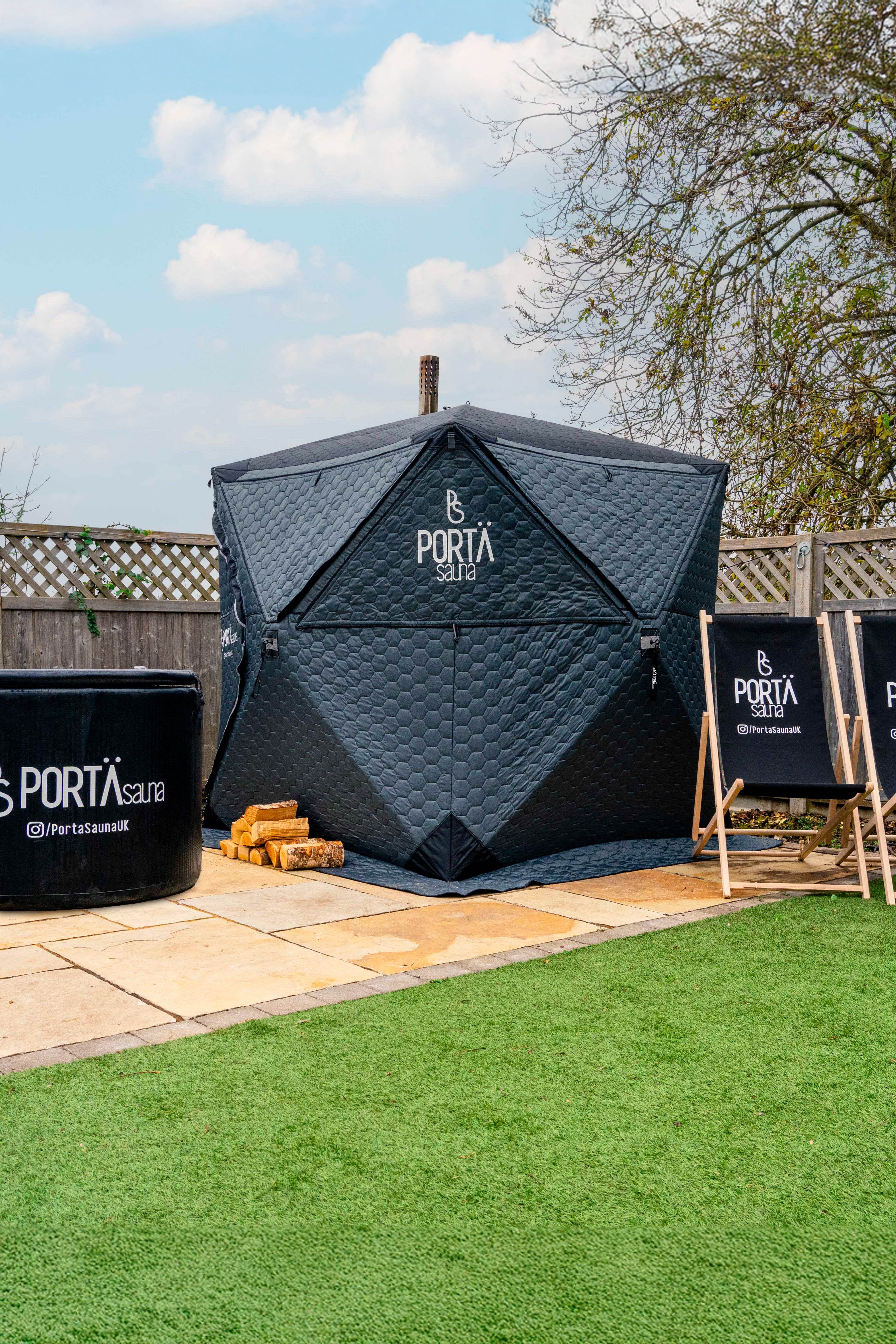 PortaSauna | HEX & Plunge - Ultimate Wellness Package - PortaSauna | The Portable Sauna