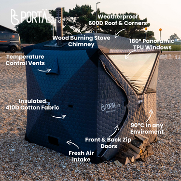 PortaSauna | HEX - The Portable Sauna - Full Package
