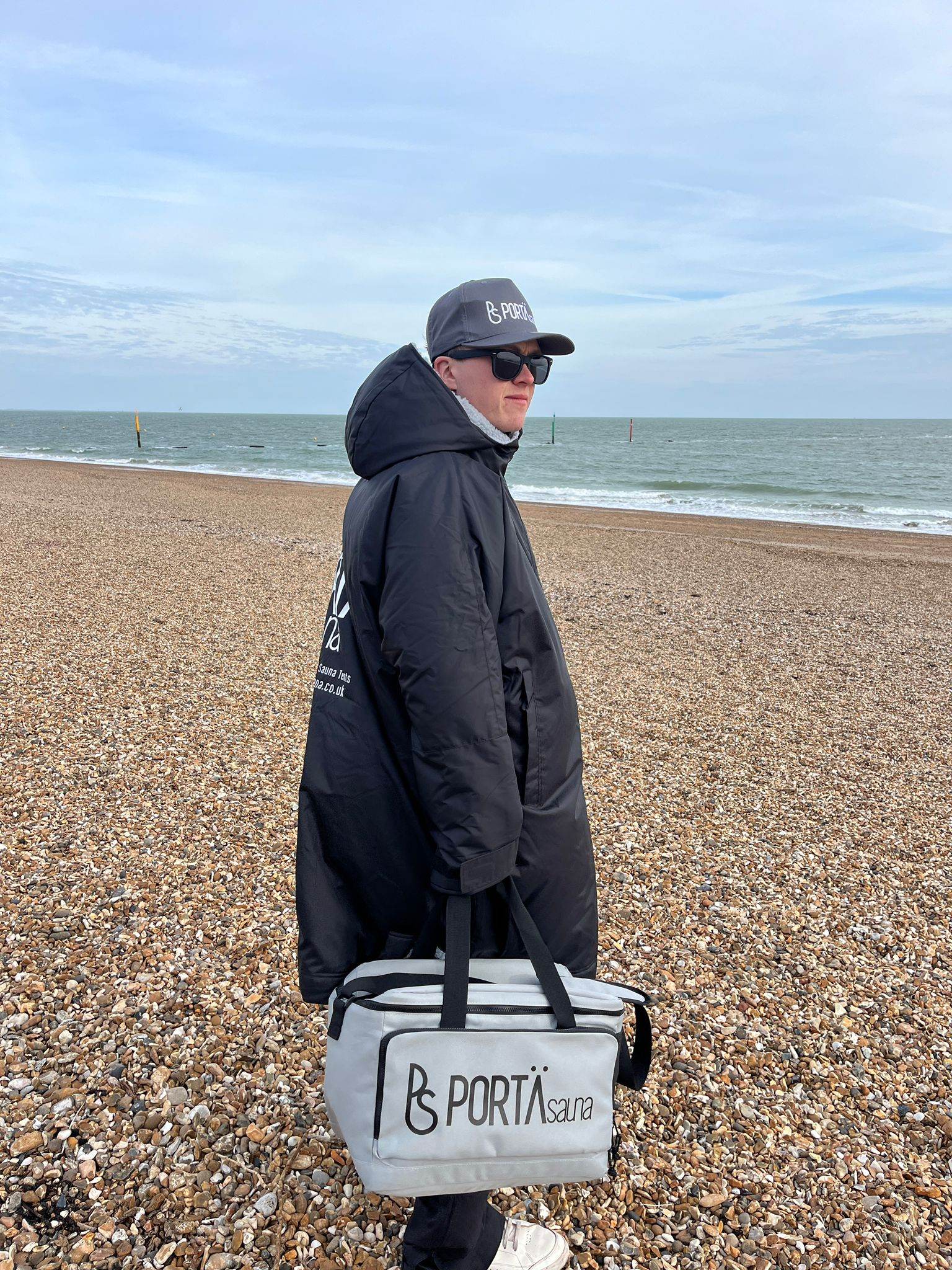 PortaSauna Large Recycled Cooler Shoulder Bag - Eco-Friendly & Insulated - PortaSauna | The Portable Sauna