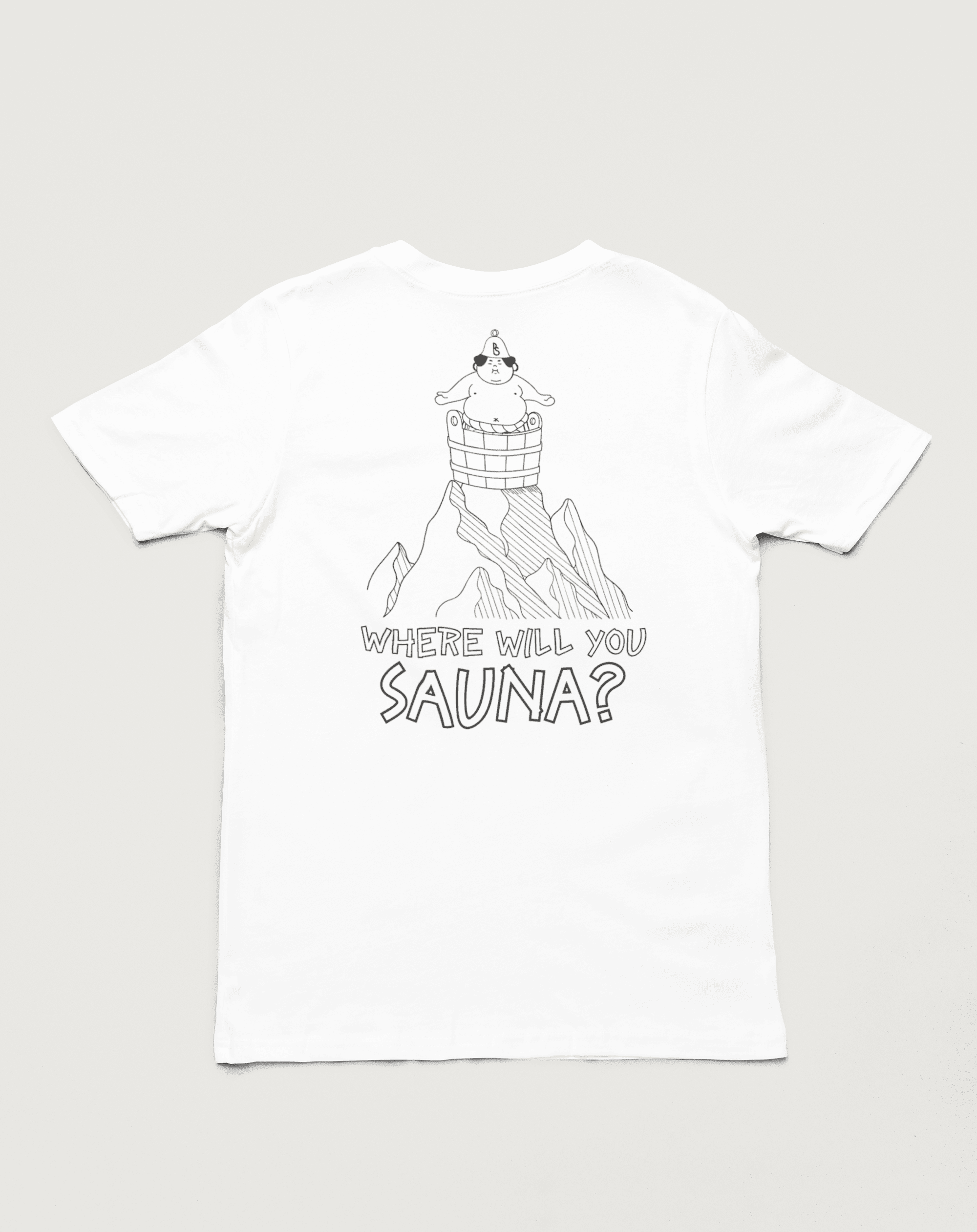 PortaSauna T Shirt - Mountain Adventures - - PortaSauna | The Portable Sauna